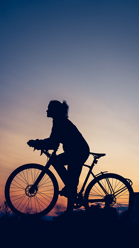 Fahrradsilhoulette.3 Kopie
